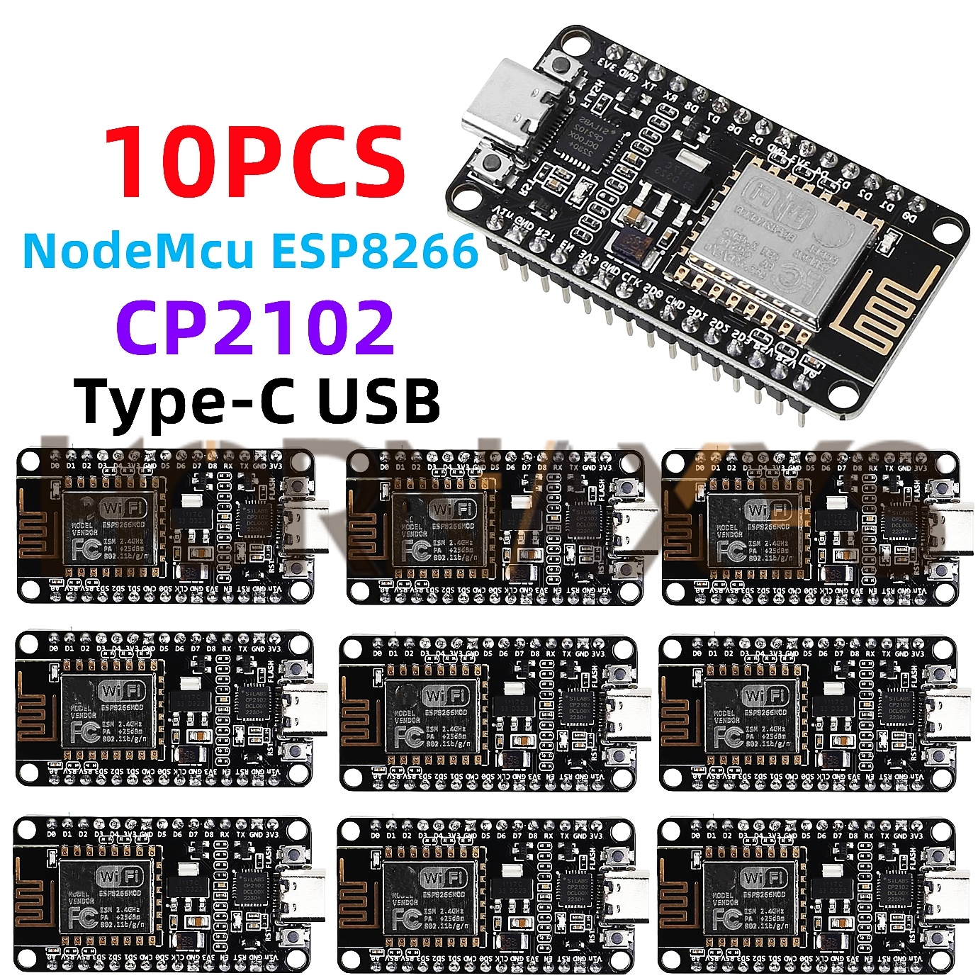 1-10PCS/Wireless Module CP2102 - مراجعة Esp8266 Nodemcu Board وسعره