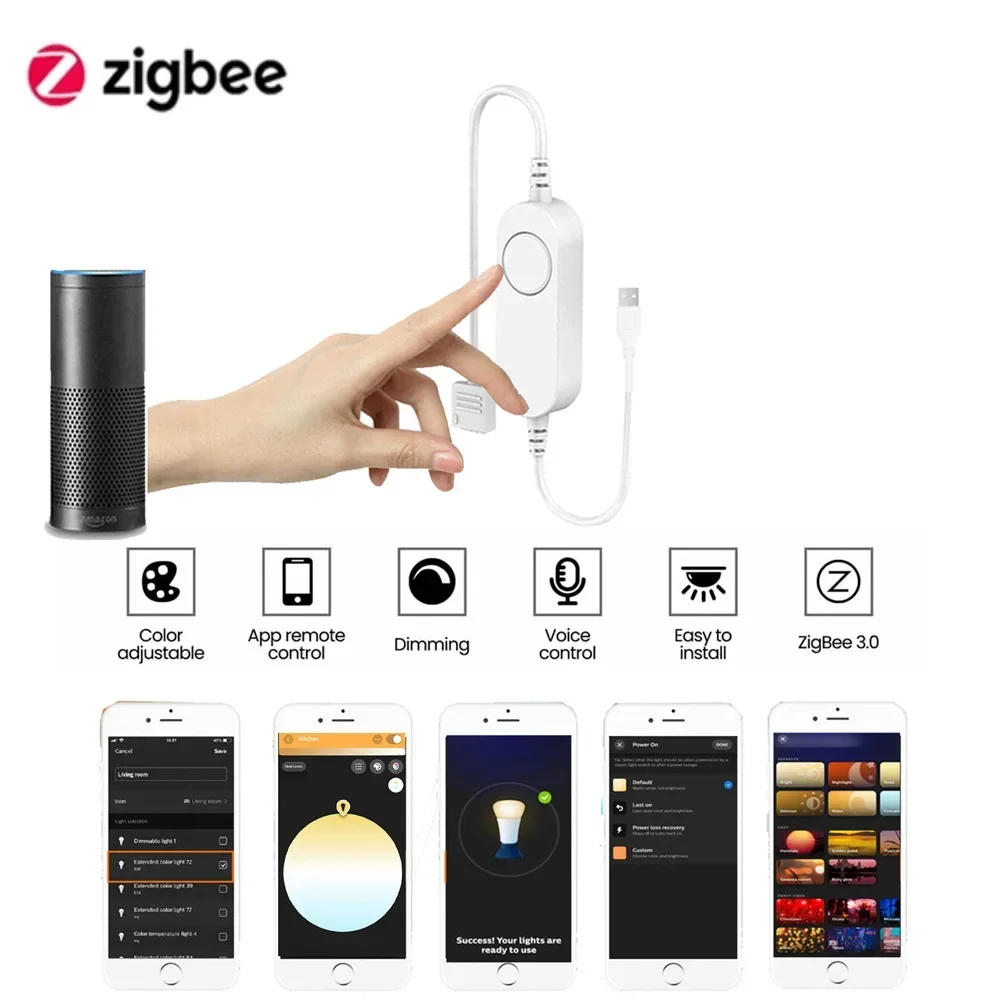 Zigbee 3.0 Tuya LED Controller - مراجعة Zigbee Coordinator Stick وسعره