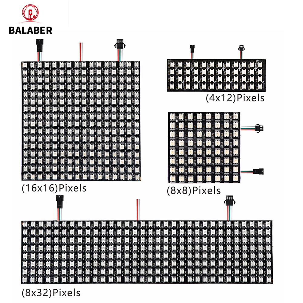 LED USB 28Keys 2.4G Controller - مراجعة Rgb Led Matrix 8X8 وسعره