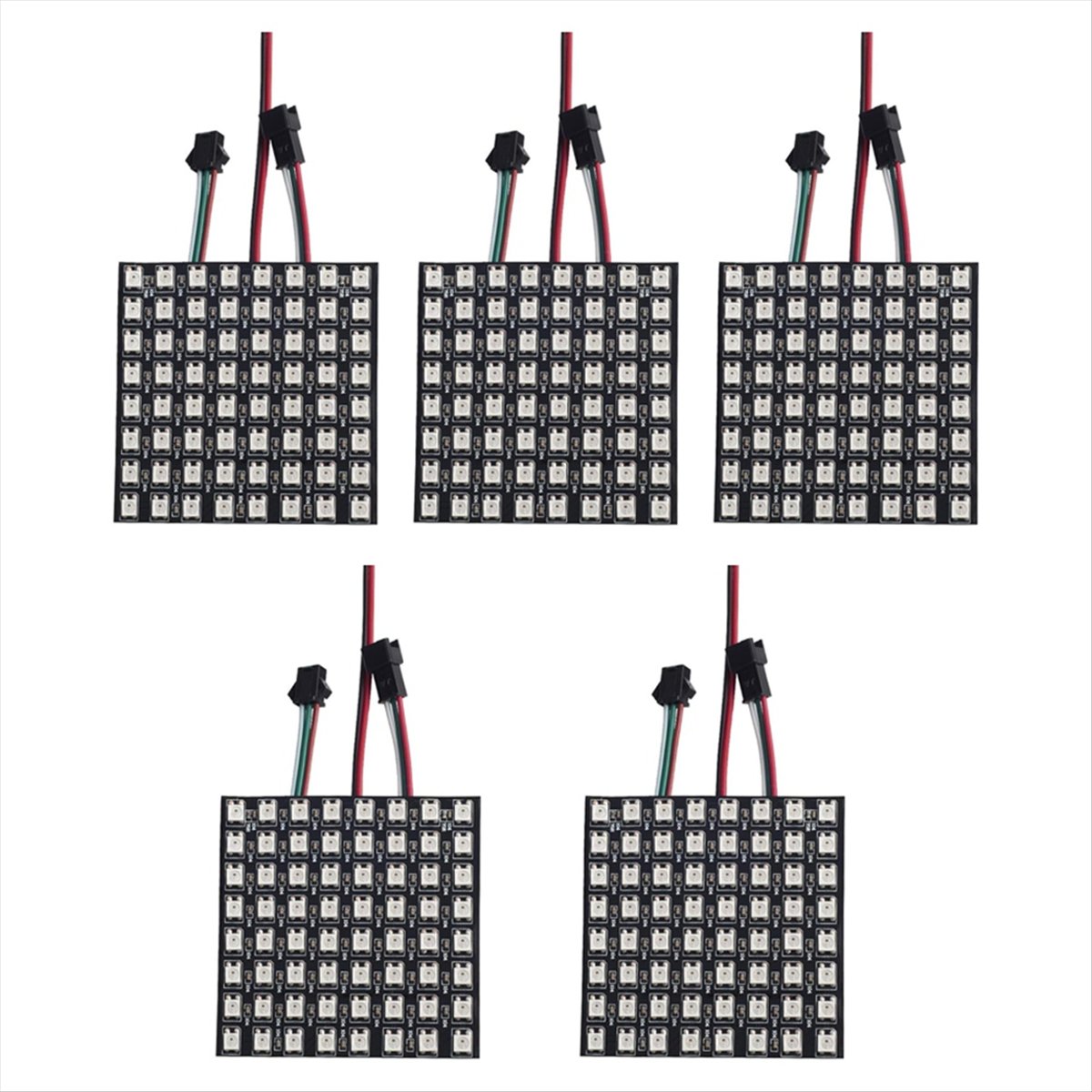 A36R WS2812B Dot Matrix Screen - مراجعة Rgb Led Matrix 8X8 وسعره