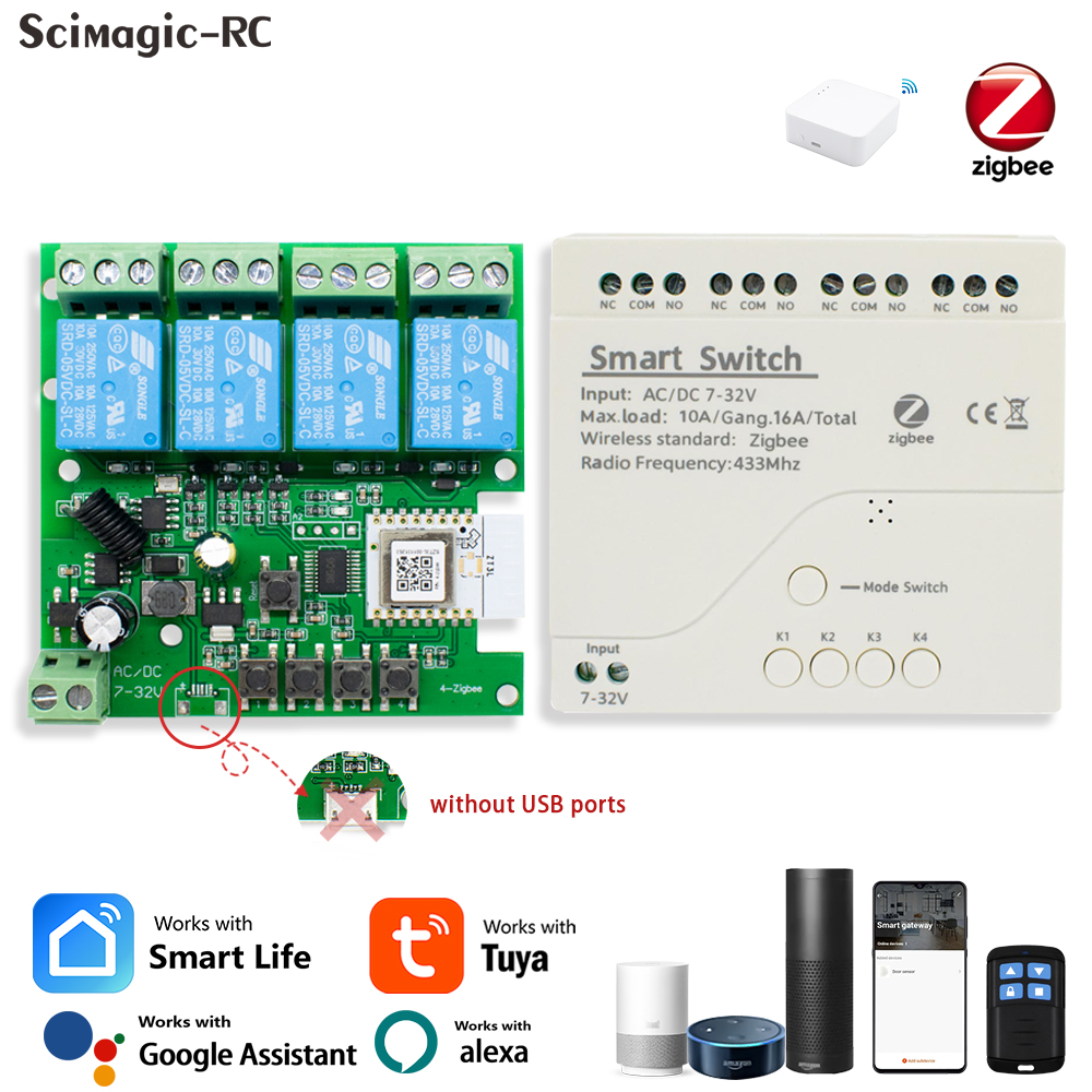 Zigbee Smart Switch Wifi Relay - مراجعة Home Automation Ideas وسعره