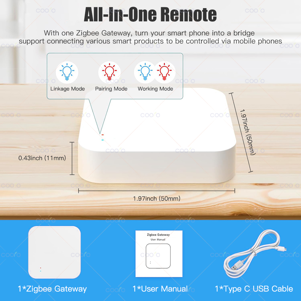 Zigbee 3.0 Gateway Hub Smart H - مراجعة Home Automation Ideas وسعره