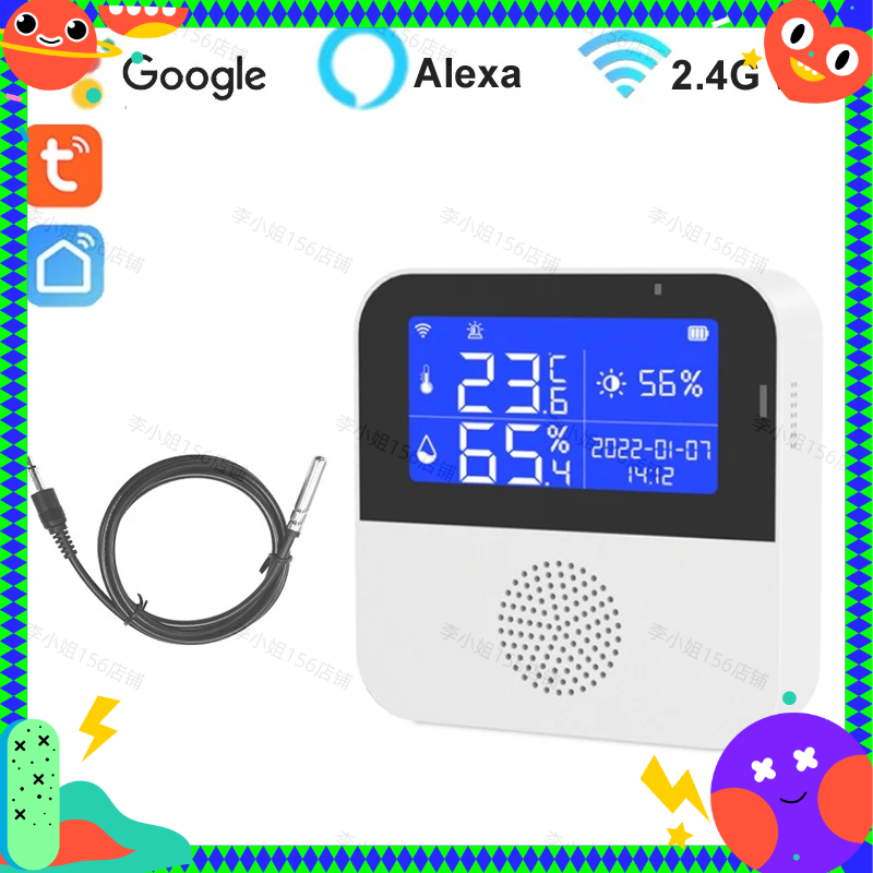 2026new Tuya Temperature Humid - مراجعة Temperature Humidity Sensor وسعره