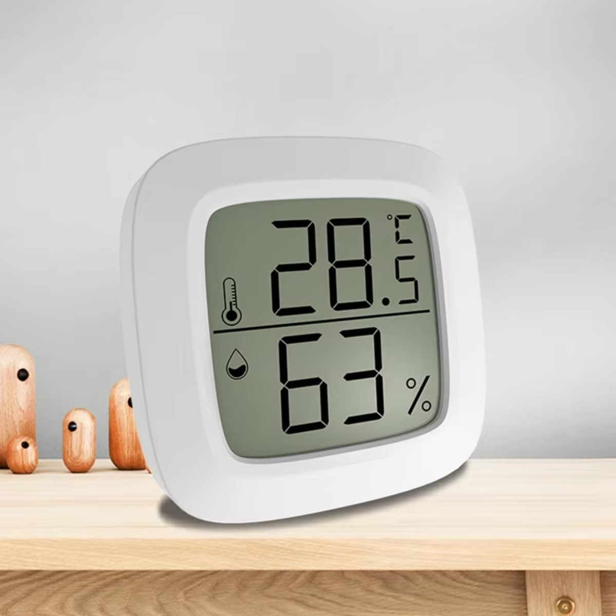 Mini LCD Digital Thermometer H - مراجعة Temperature Humidity Sensor وسعره