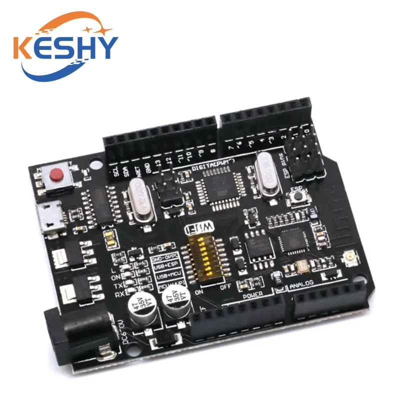 UNO+WiFi R3 ATmega328P+ESP8266 - مراجعة Esp8266 Nodemcu Board وسعره