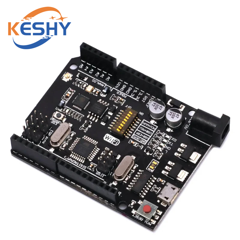UNO+WiFi R3 ATmega328P+ESP8266 - مراجعة Esp8266 Nodemcu Board وسعره