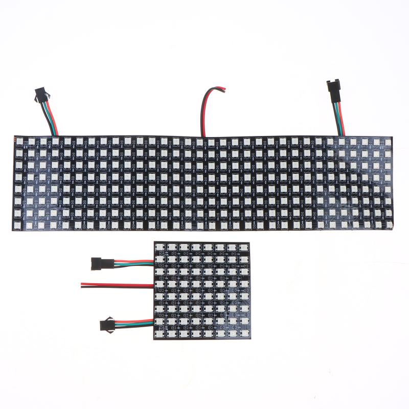 WS2812B Smart Pixel Module Mat - مراجعة Rgb Led Matrix 8X8 وسعره