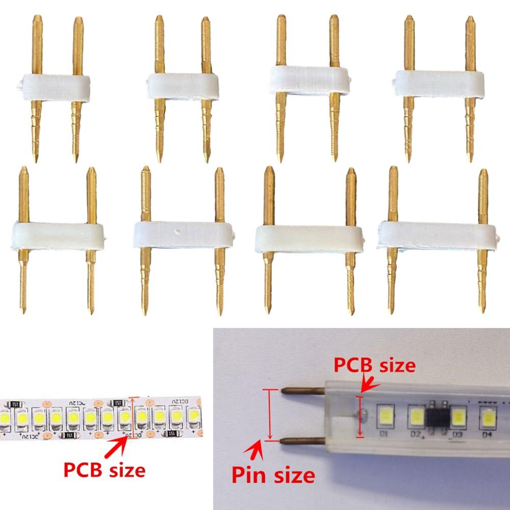 5PCS Gold RGB Connector Copper - مراجعة Rgb Led Matrix 8X8 وسعره