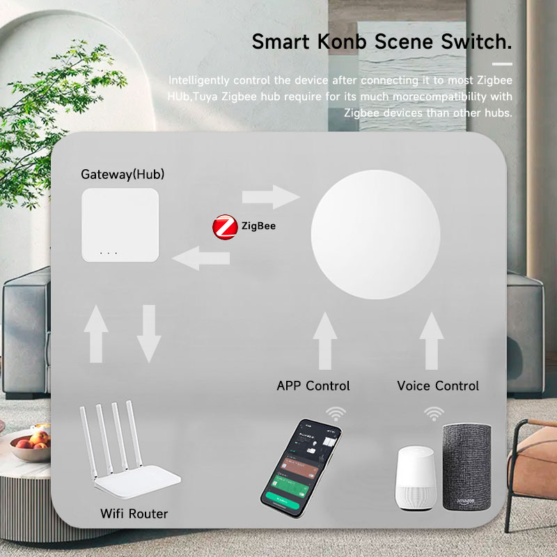 Zigbee3.0 2MQTT Smart Button S - مراجعة Home Automation Ideas وسعره