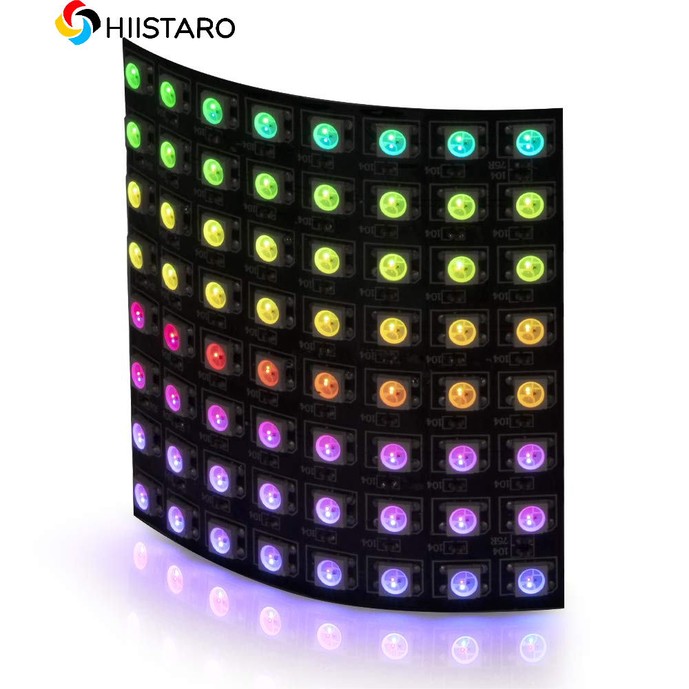 WS2812 LED 5050 RGB 8x8 64 Bit - مراجعة Rgb Led Matrix 8X8 وسعره