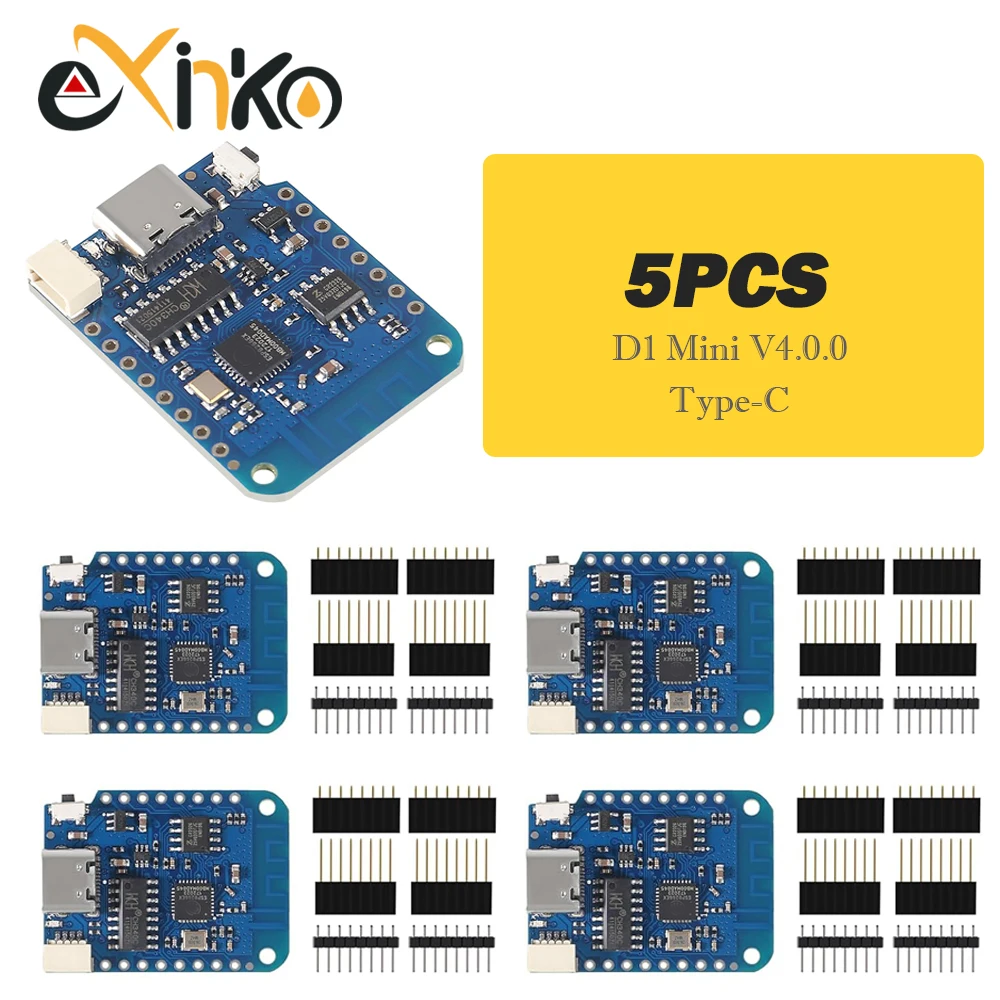 1/5/10PCS WeMos D1 Mini ESP826 - مراجعة Esp8266 Nodemcu Board وسعره