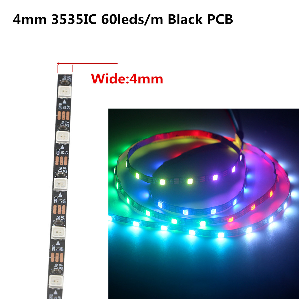 DC 5V Narrow 4mm 5mm 8mm WS281 - مراجعة Rgb Led Matrix 8X8 وسعره