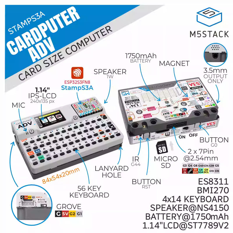 M5Stack Cardputer Adv Programm - مراجعة Iot Diy Home Automation وسعره