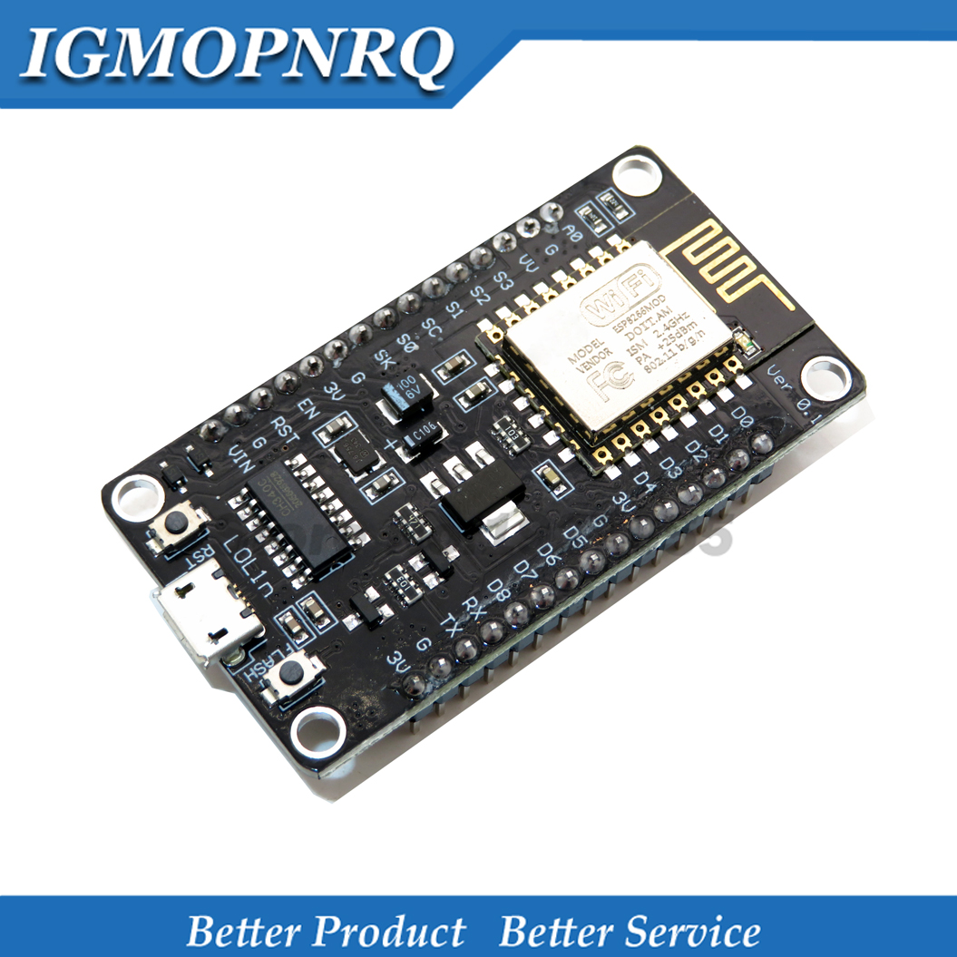 CH340G ESP8266 NodeMcu V3 Lua  - مراجعة Esp8266 Nodemcu Board وسعره
