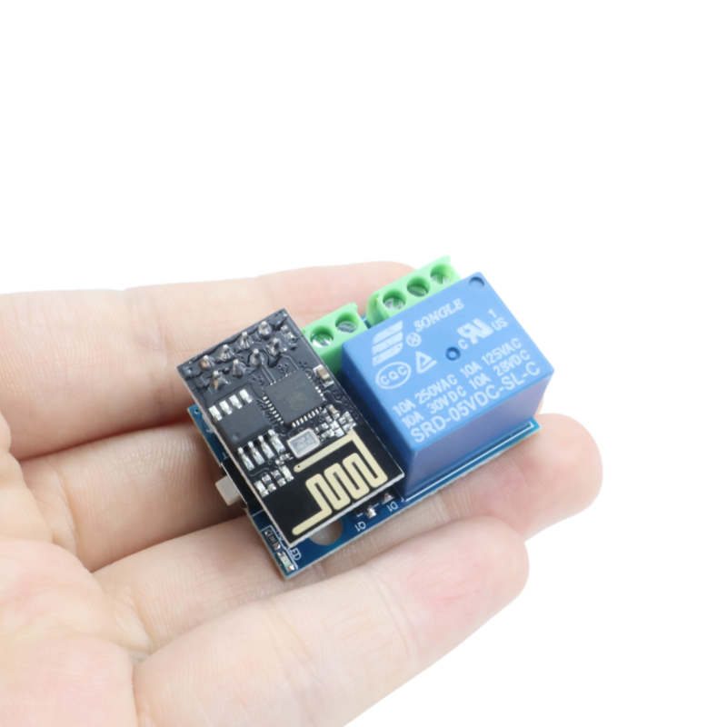 ESP8266 ESP-01S 5V WiFi Relay  - مراجعة Iot Diy Home Automation وسعره